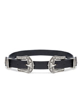 Vista Double Buckle Belt - Silver Ins Street